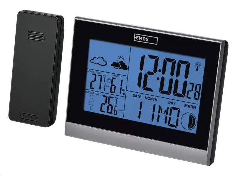 EMOS E3070 domácí bezdrátová meteostanice