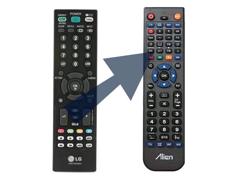Diaľkový ovládač ALIEN LG AKB73655802