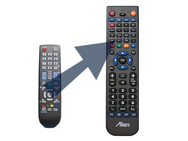 Diaľkový ovládač ALIEN Samsung BN59-00865A