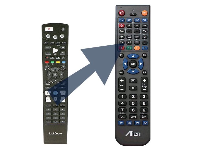 Diaľkový ovládač ALIEN HD-BOX FS-9105