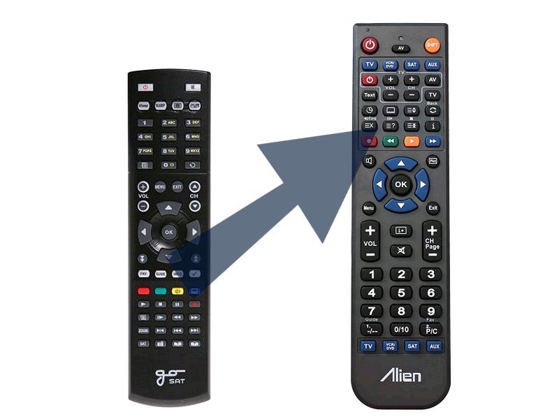 Diaľkový ovládač ALIEN GoSat GS7070 PVRi