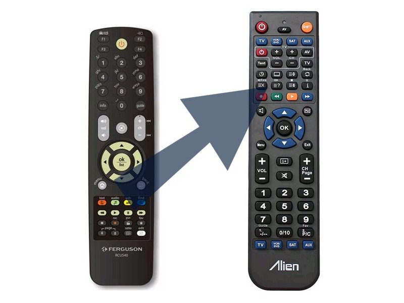 Diaľkový ovládač ALIEN Ferguson RCU 540 - náhrada