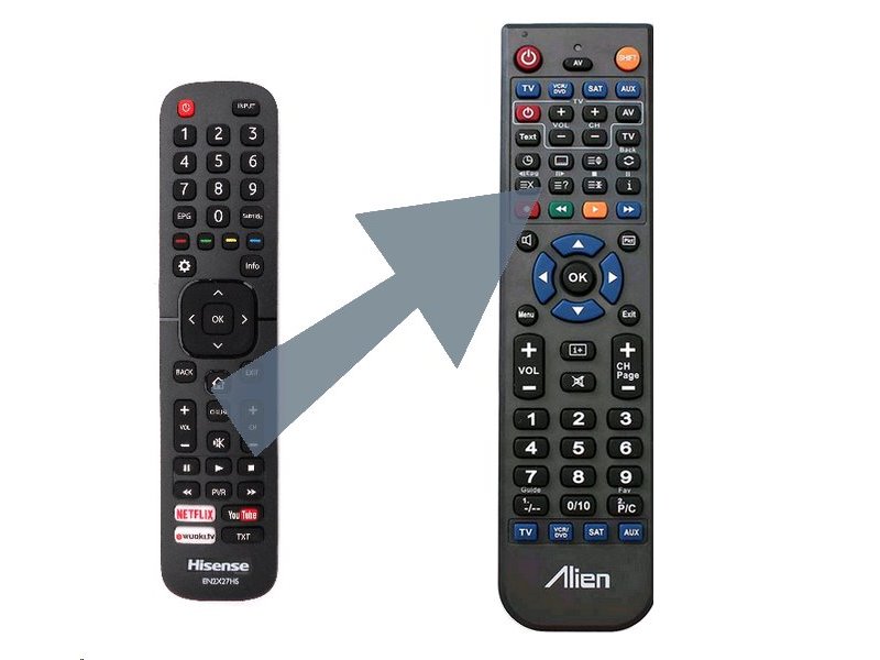 Diaľkový ovládač ALIEN HISENSE EN2X27HS
