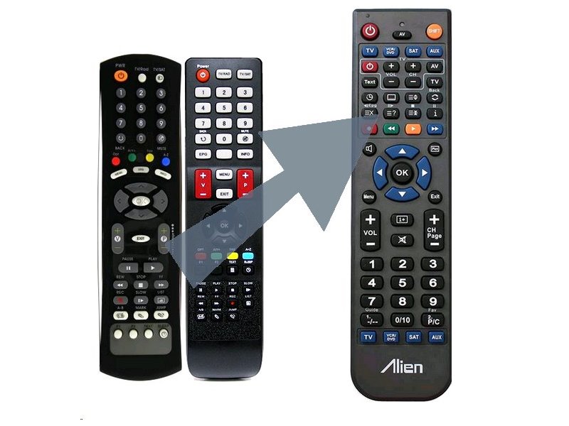Diaľkový ovládač ALIEN LinkBox HD - náhrada