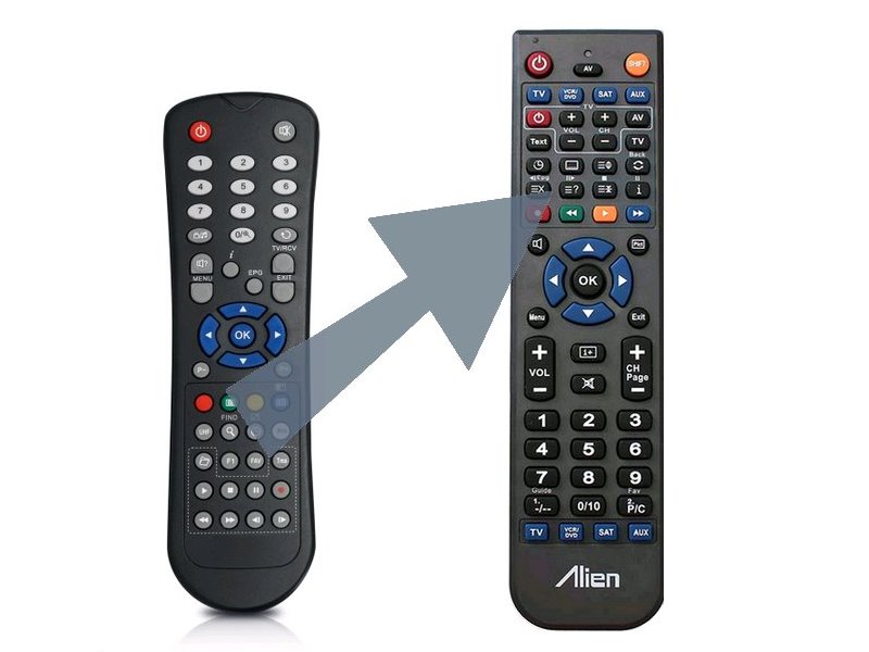 Diaľkový ovládač ALIEN Amiko SHD 7900 - náhrada