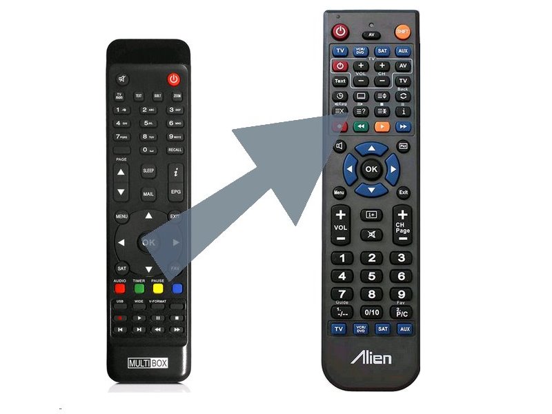 Diaľkový ovládač ALIEN Multibox HD