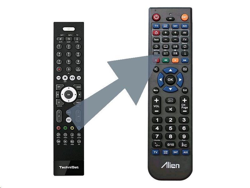 Diaľkový ovládač ALIEN TechniSat DIGIPAL ISIO HD