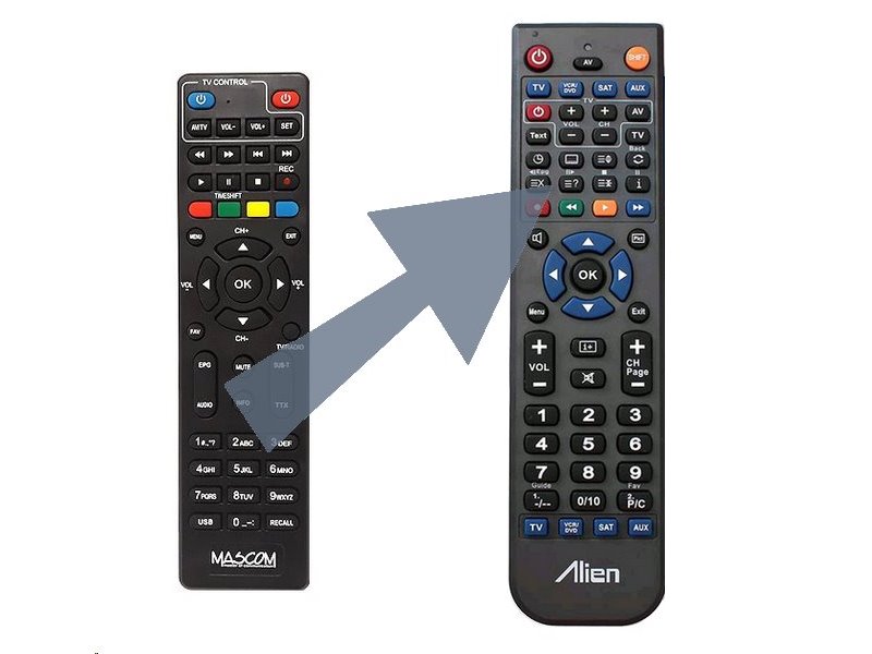 Diaľkový ovládač ALIEN Mascom MC720T2-HD