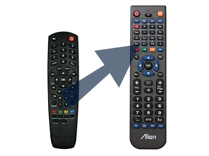 Diaľkový ovládač ALIEN Kaon KSF- SA 276 IR, 275 IR, 700 IR, 710 IR - náhrada