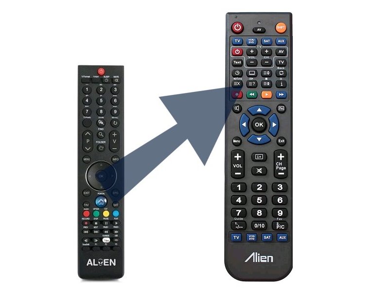 Diaľkový ovládač ALIEN Amiko SHD 8900 Alien - náhrada