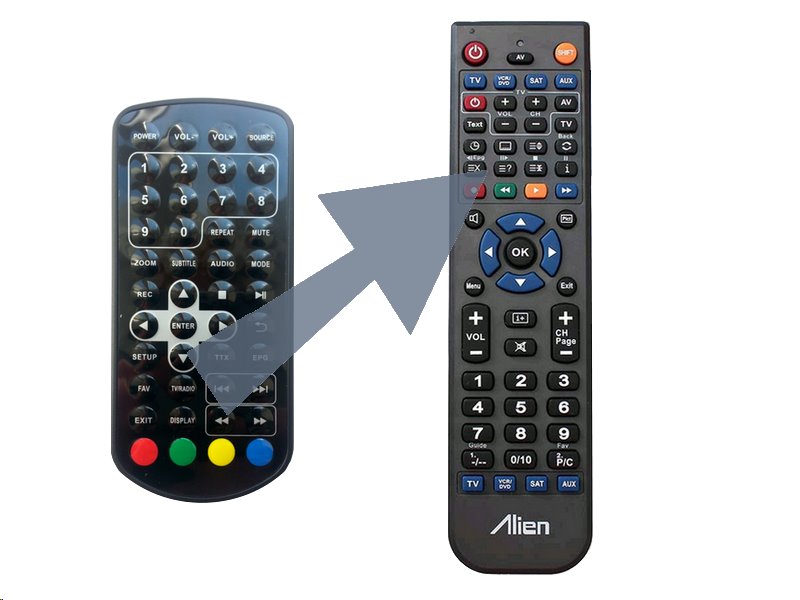Diaľkový ovládač ALIEN SENCOR SPV 7012T