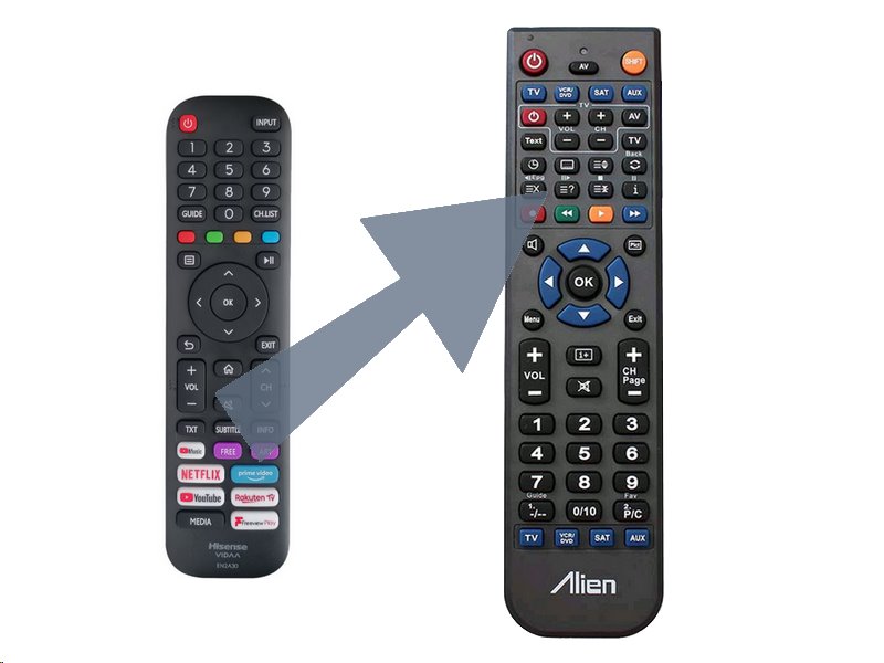 Diaľkový ovládač ALIEN HISENSE EN2G30H