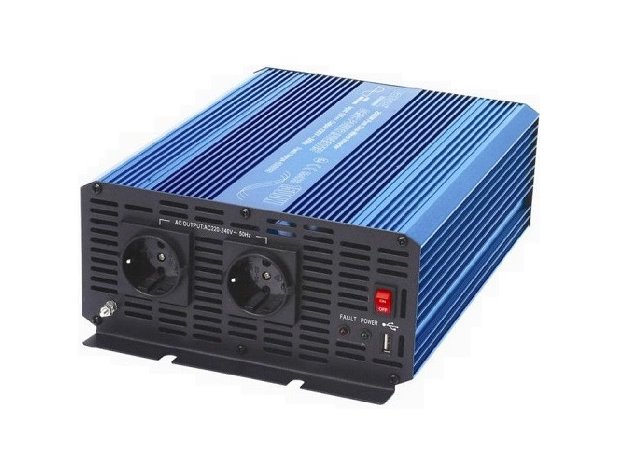 Měnič napětí Carspa P1500-24 24V/230V 1500W