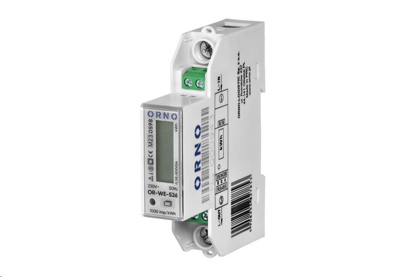 Viactarifný elektromer ORNO OR-WE-526 100 A na DIN lištu