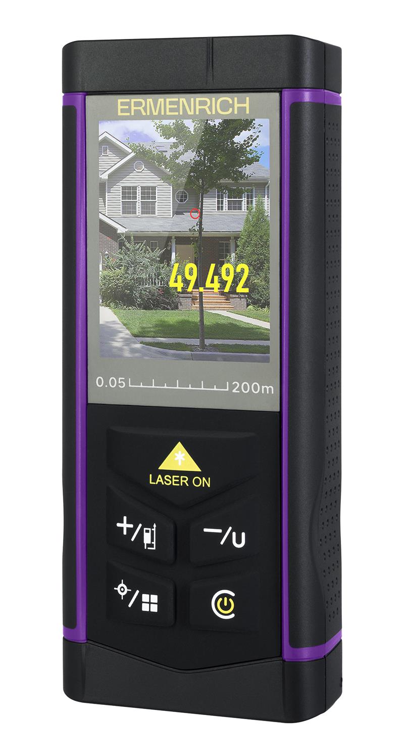 Laserový měřič vzdálenosti Ermenrich PRO LR200 s fotoaparátem