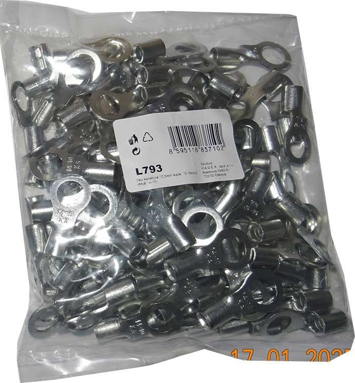 Oko kabelové 10,5mm,kabel 10-16mm2 (RNB 14-10), balení 100ks