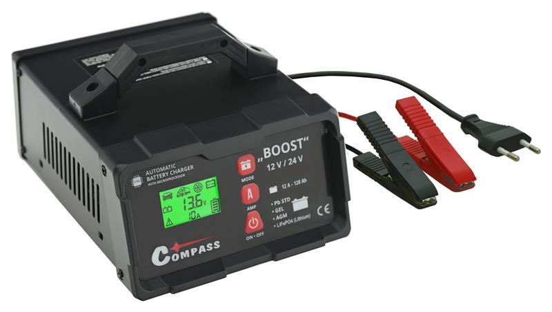 COMPASS BOOST 07139 12/24V 10A PB/GEL/AGM/LiFePO4