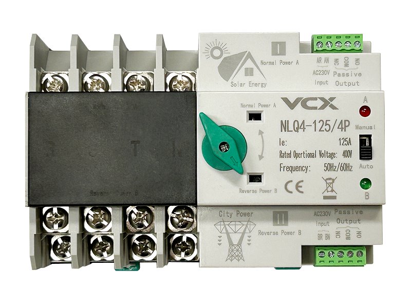 Automatický prepínač sietí VCX NLQ4-125/4P