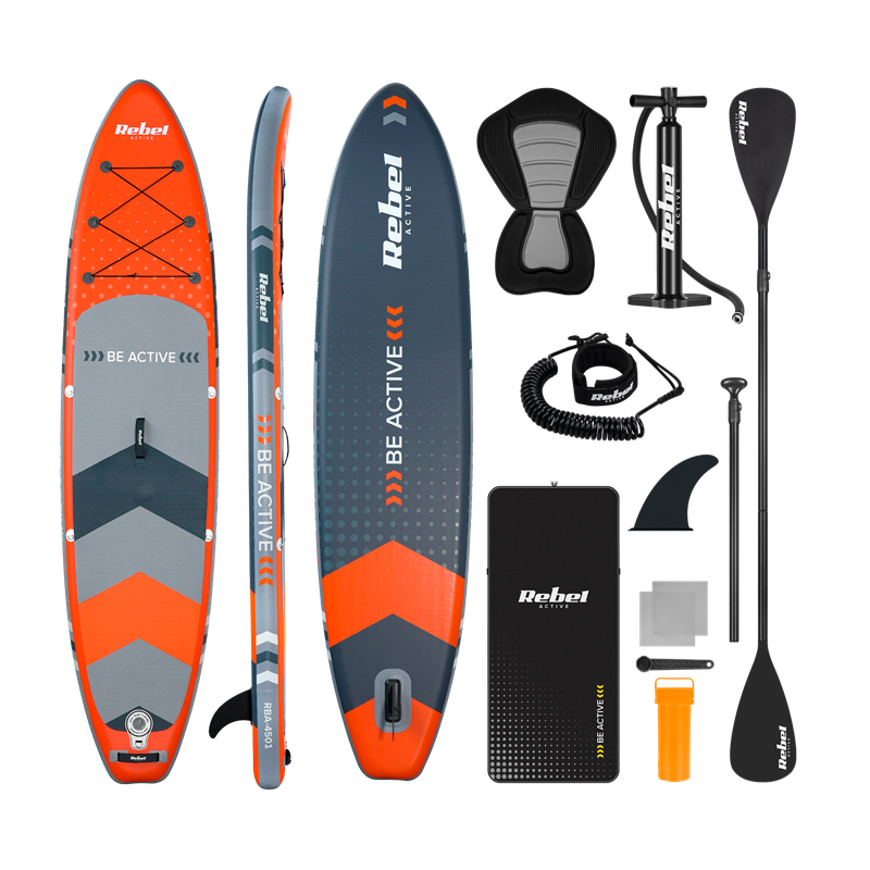 Paddleboard REBEL ACTIVE RBA-4501-OR oranžový