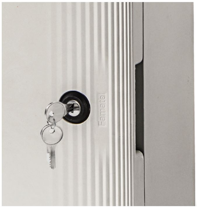 Kovový zámek LK-49123 pro skříně STONE