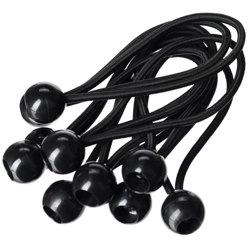 Sada upínacích gum s kuličkou CARGO CORD SET 3, 15cm, 10ks SIXTOL