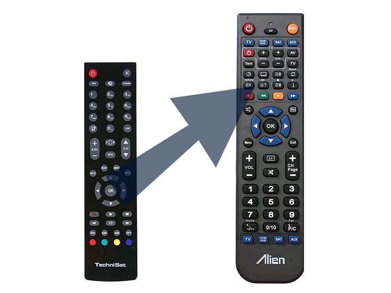 Diaľkový ovládač ALIEN Technisat DIGIT SIR